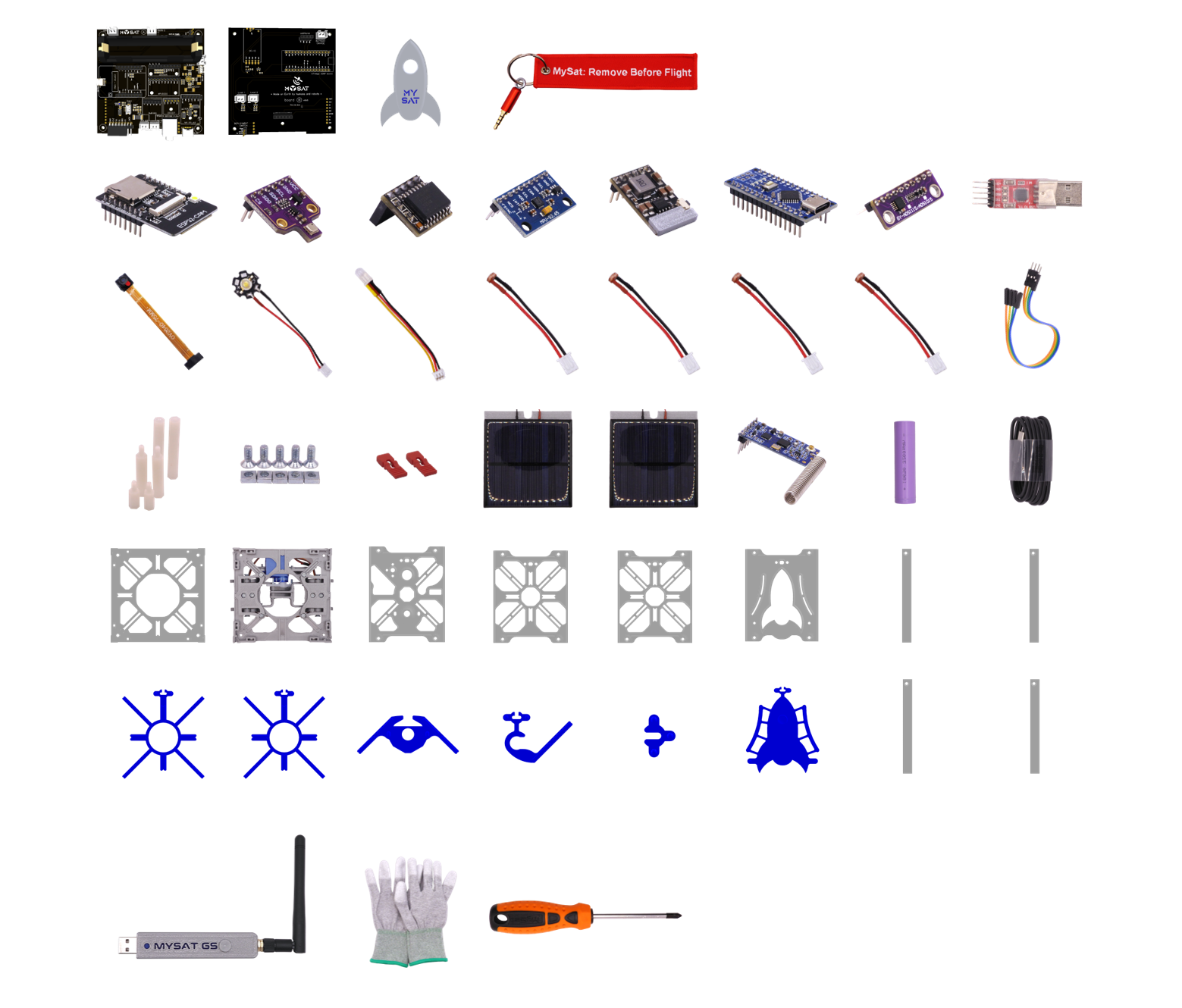 All components included in the kit