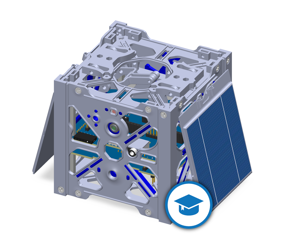 View of the MySat University kit