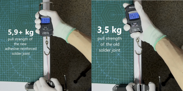Small detail, big impact: upgrading wire reliability in MySat